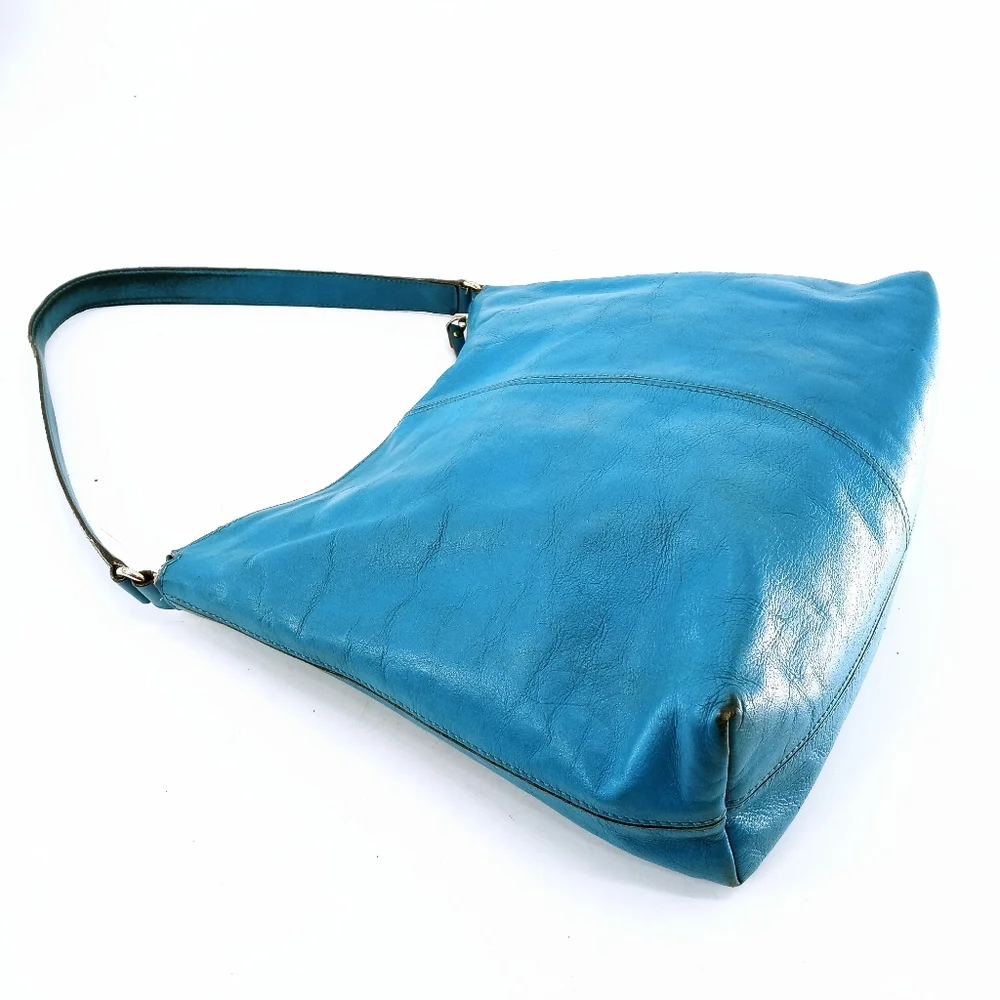 Kate Spade Serena Scion Blue  Leather‎ Shoulder Handbag